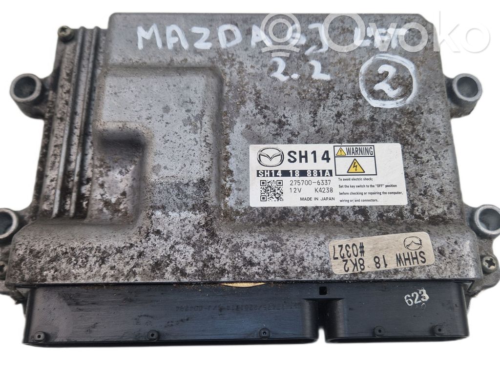 Engine control unit/module ECU   SH1418881A,2757006337