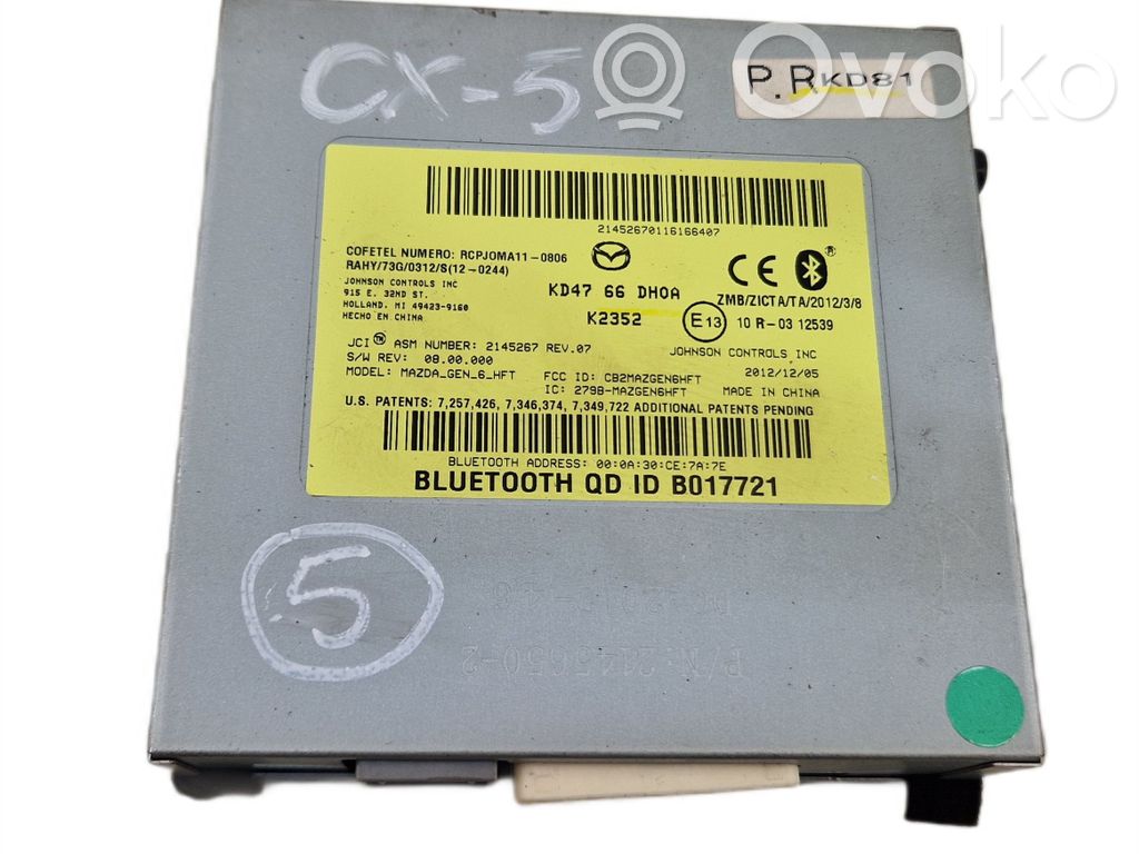 Bluetoothin ohjainlaite/moduuli   KD4766DH0A