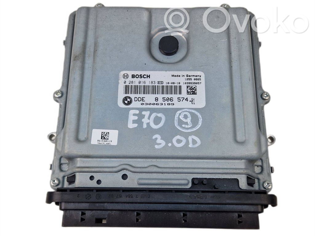 BMW X5M E70 Engine control unit/module ECU 