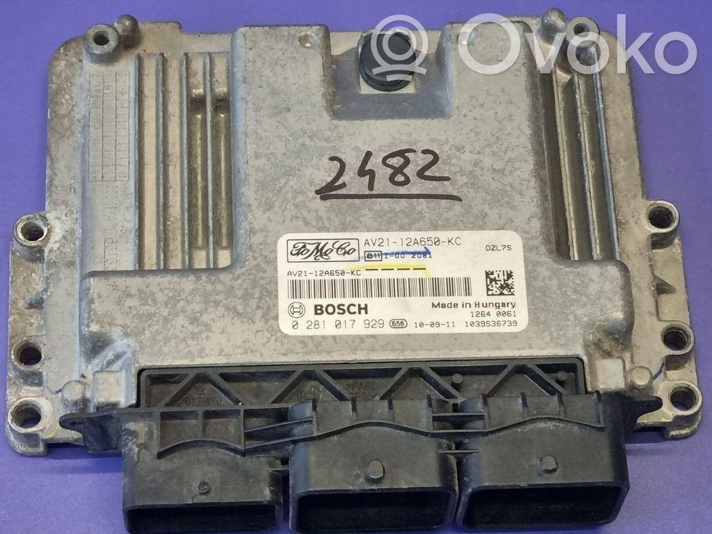 Ford Focus Engine control unit/module 