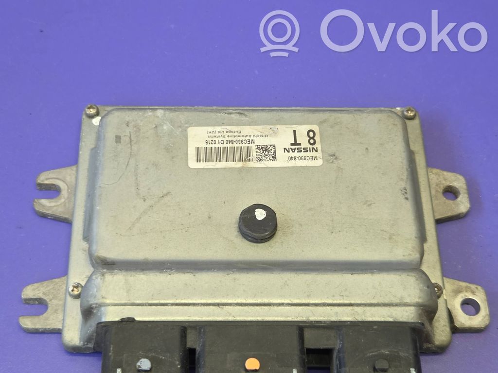 Nissan Note (E11) Unidad de control/módulo ECU del motor 