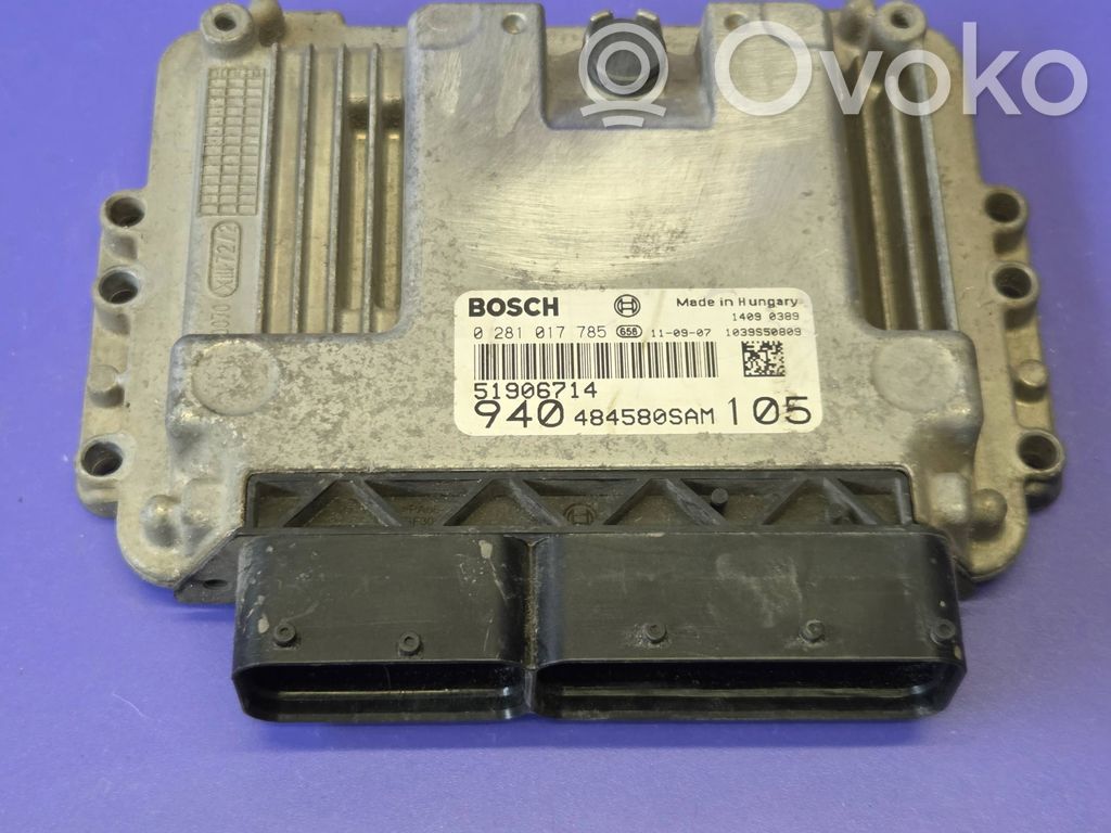 Alfa Romeo Giulietta Engine control unit/module 