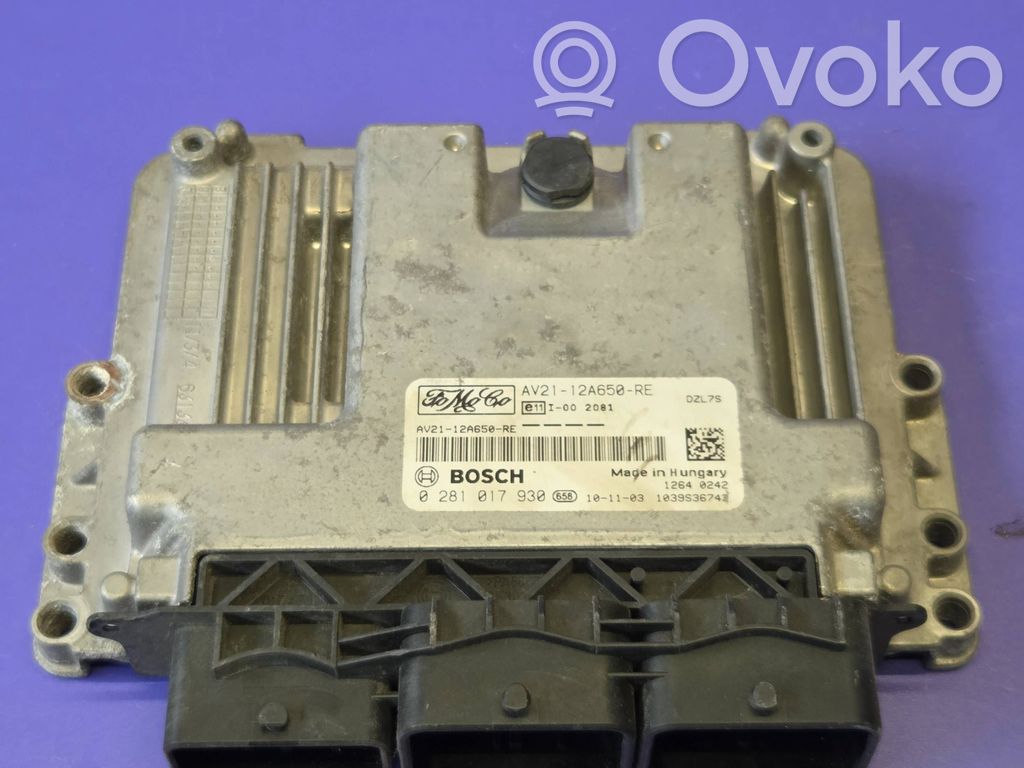 Ford Fiesta Engine control unit/module 