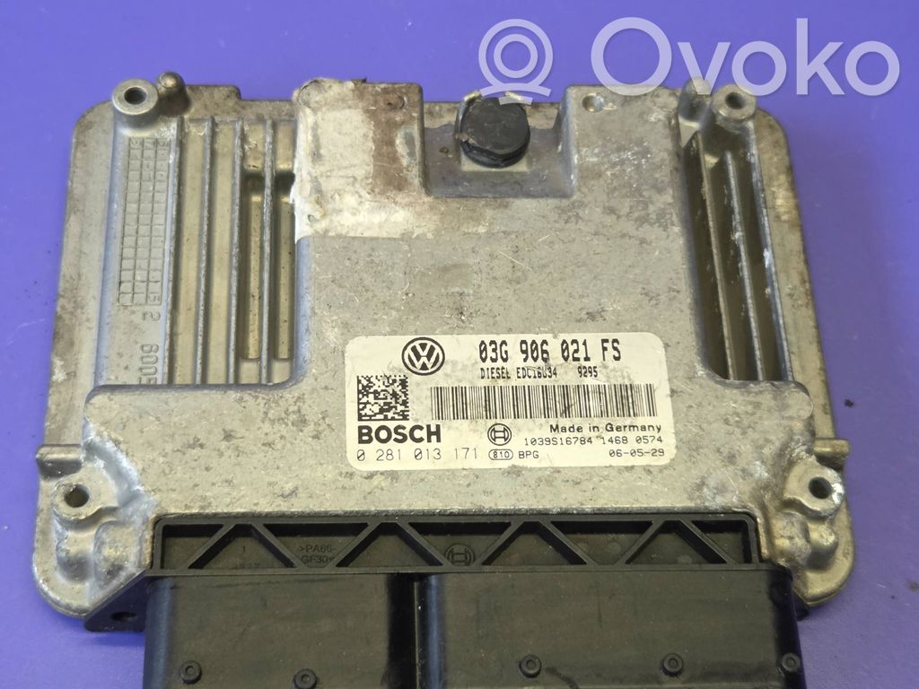 Volkswagen Eos Unitate/modul de control motor 