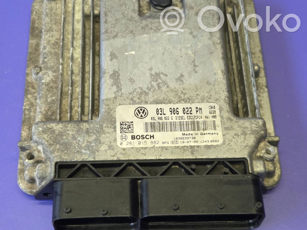 Volkswagen Golf VI Engine control unit/module 