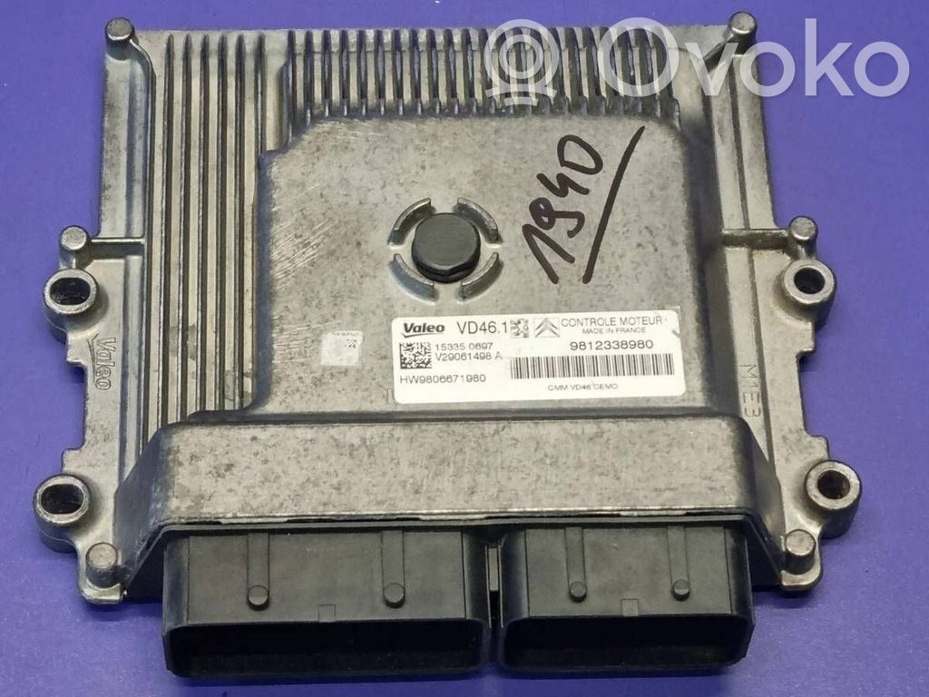 Citroen C4 Cactus Engine control unit/module ECU 