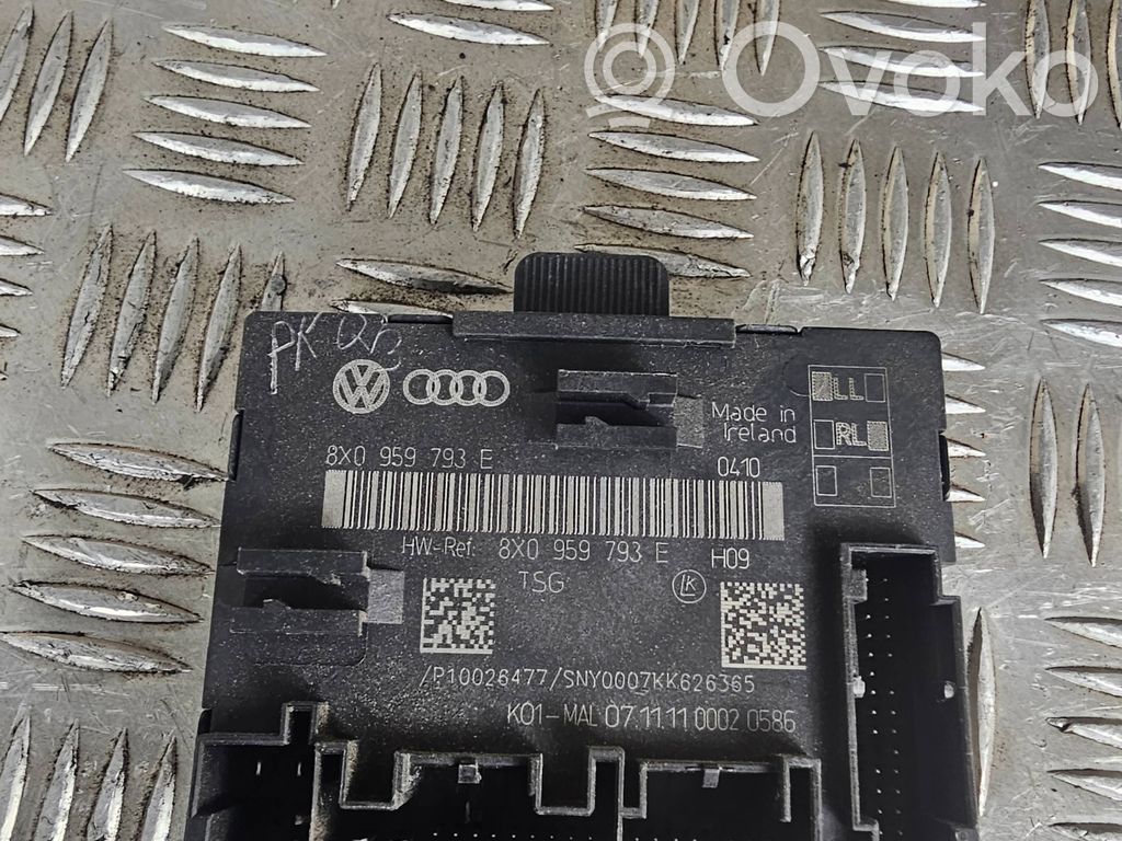 Audi Q3 8U Door control unit/module 