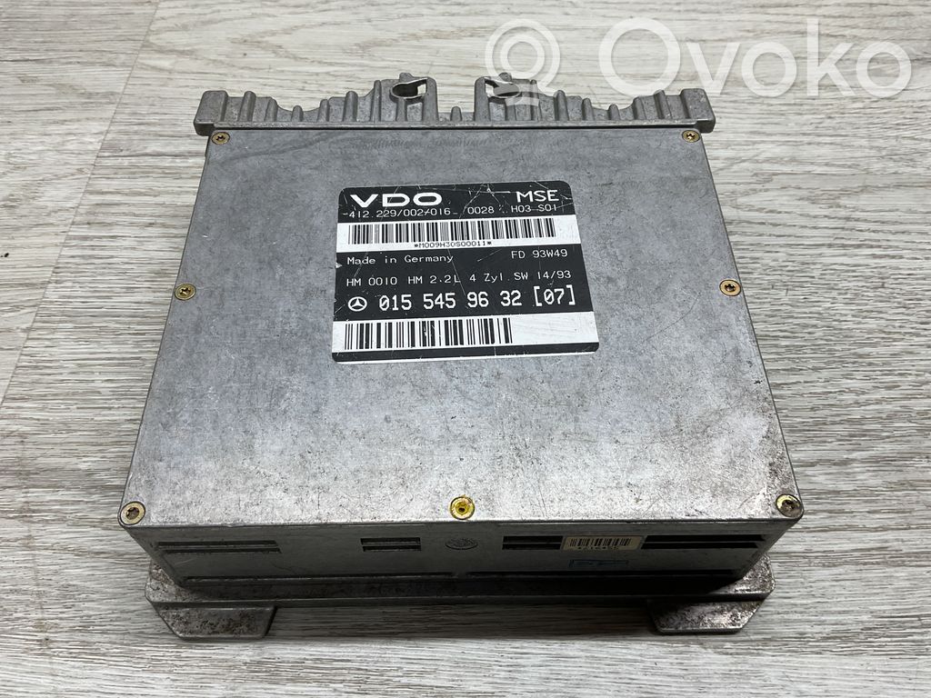 Mercedes-Benz E W124 Engine control unit/module ECU 