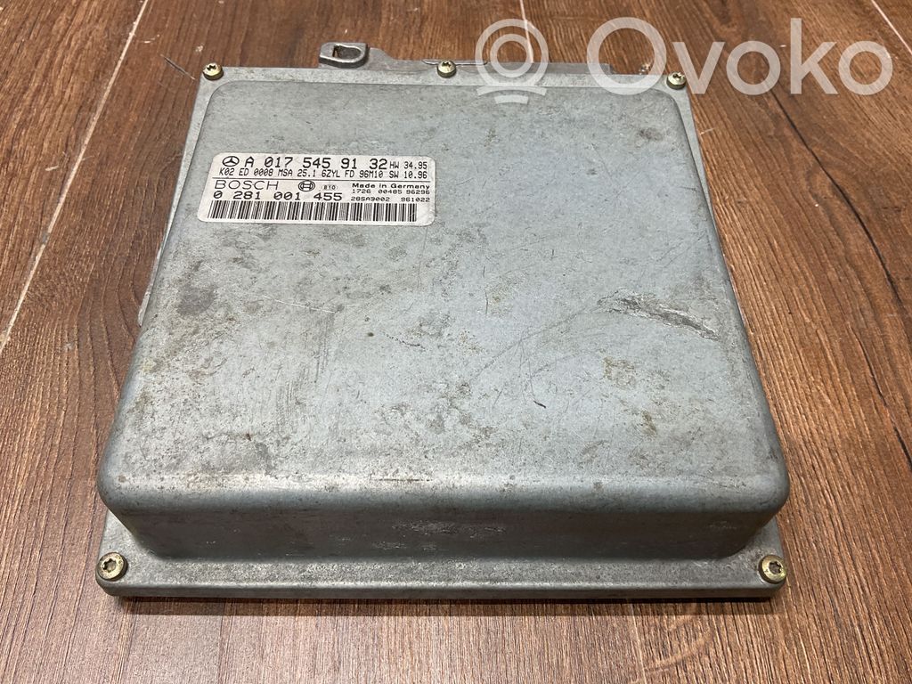 Engine control unit/module   A0175459132,0281001455