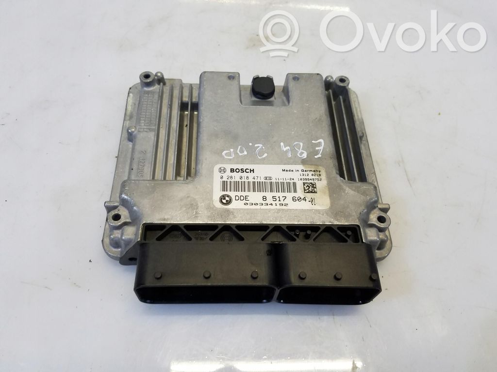 BMW X1 E84 Engine control unit/module ECU 