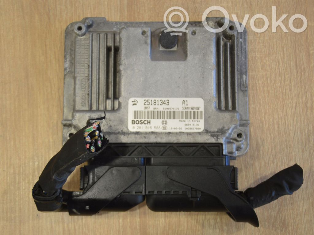 Opel Antara Unitate/modul de control motor 