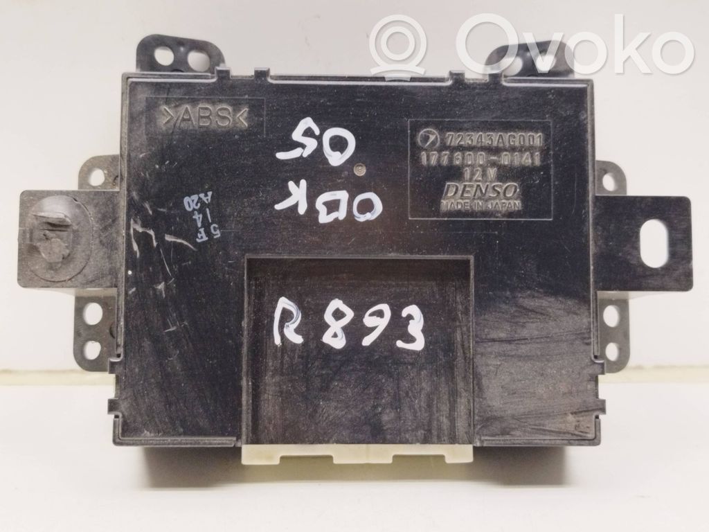 Subaru Outback Air conditioning/heating control unit 