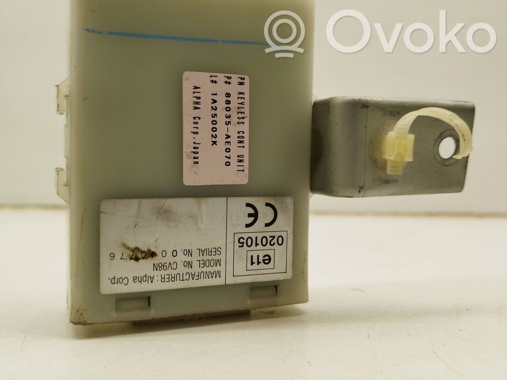 Other control units/modules   88035AE070,1A25002K