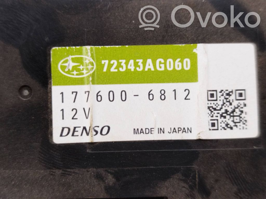 Subaru Outback Ilmastoinnin ohjainlaite 