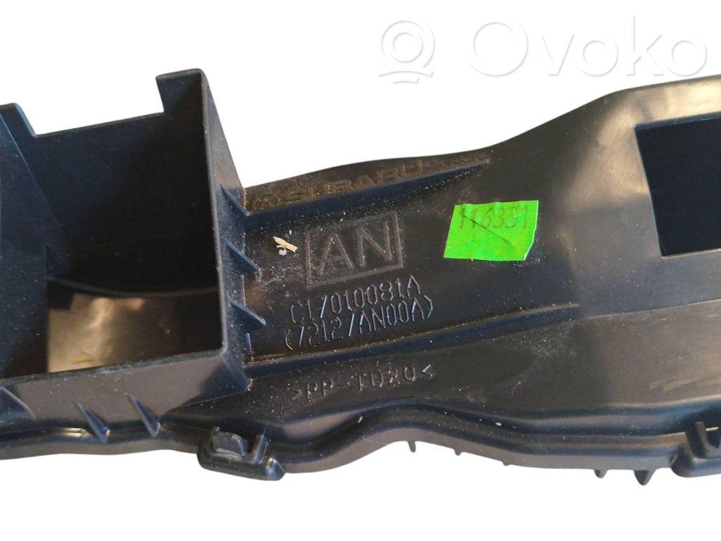 Subaru Outback (BT) Ohjaamon sisäilman ilmakanava 