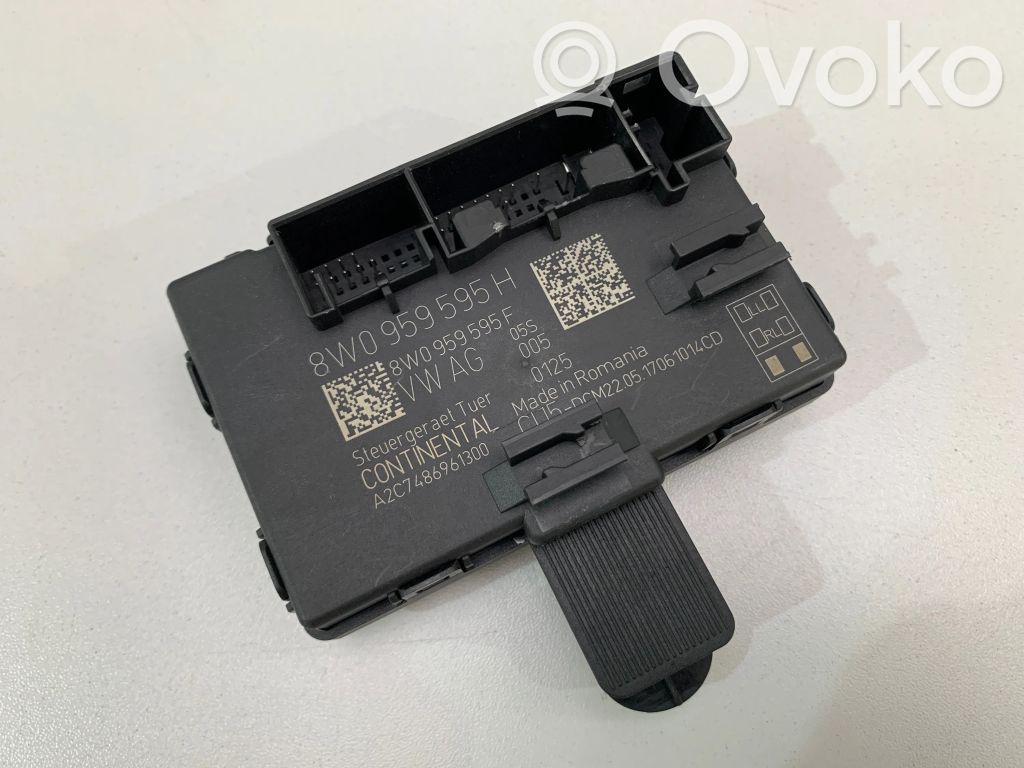 Unité de commande module de porte   8W0959595H