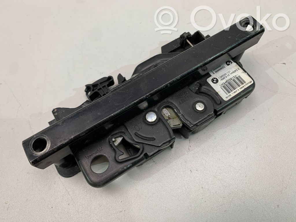 BMW X6M G06 F96 Zamek klapy tylnej / bagażnika 