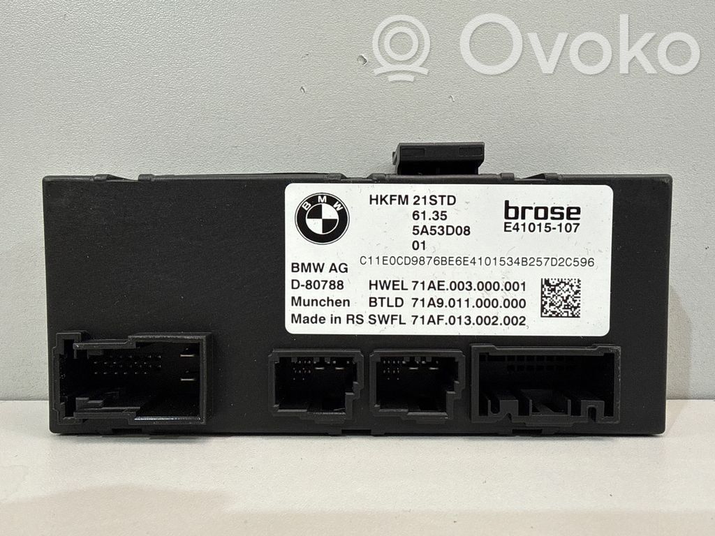 BMW X1 U11 Tailgate/trunk control unit/module 