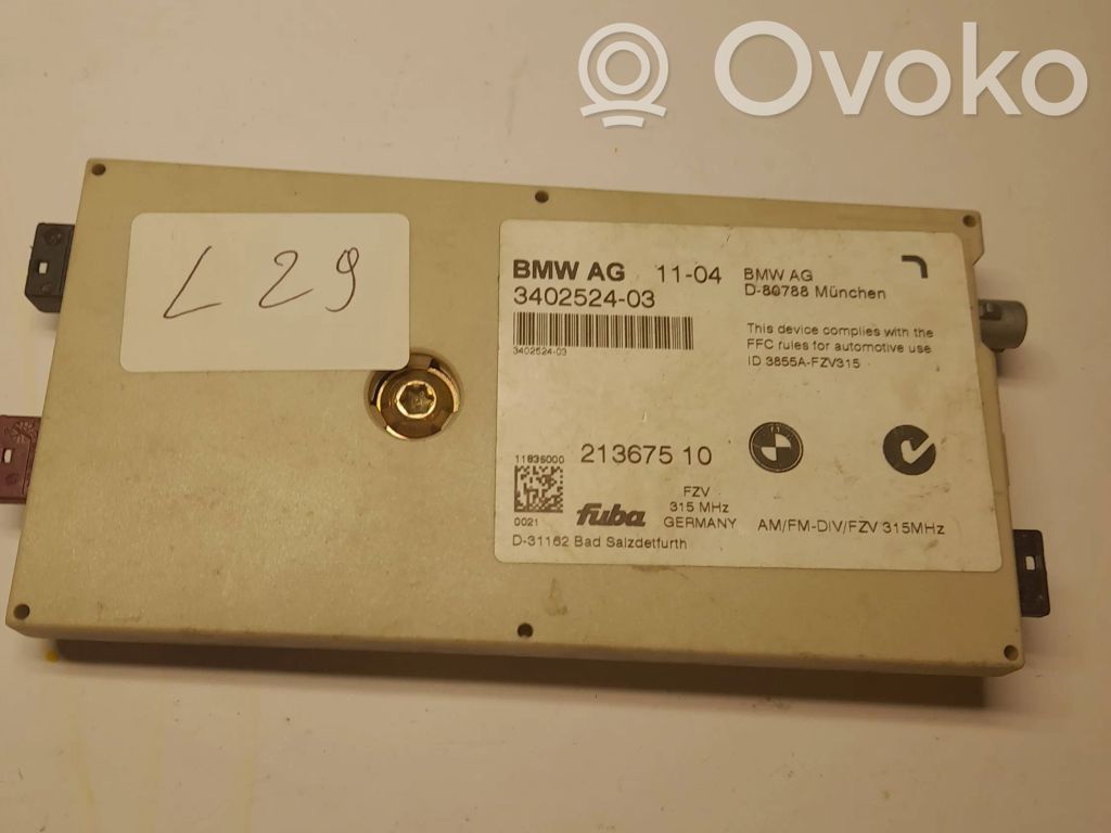 Aerial antenna amplifier   21367510,3402524