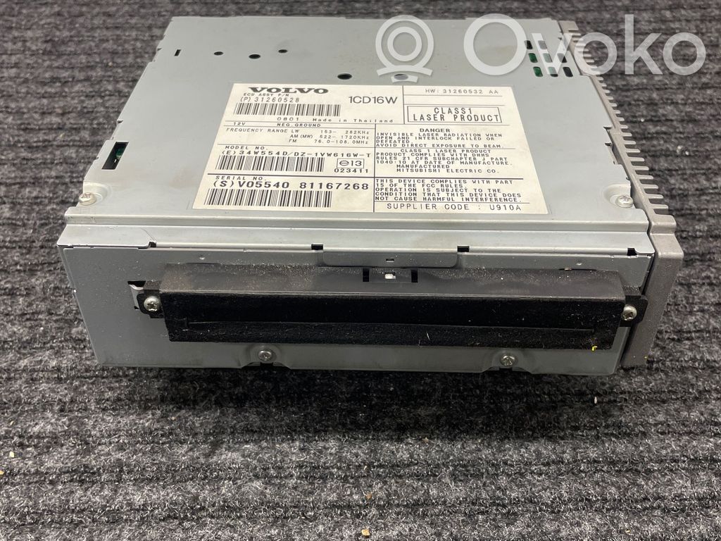 Volvo V50 Radio/CD/DVD/GPS head unit 