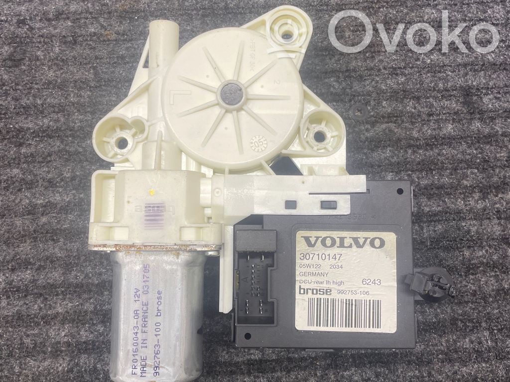 Volvo V50 Silniczek podnoszenia szyby drzwi tylnych 