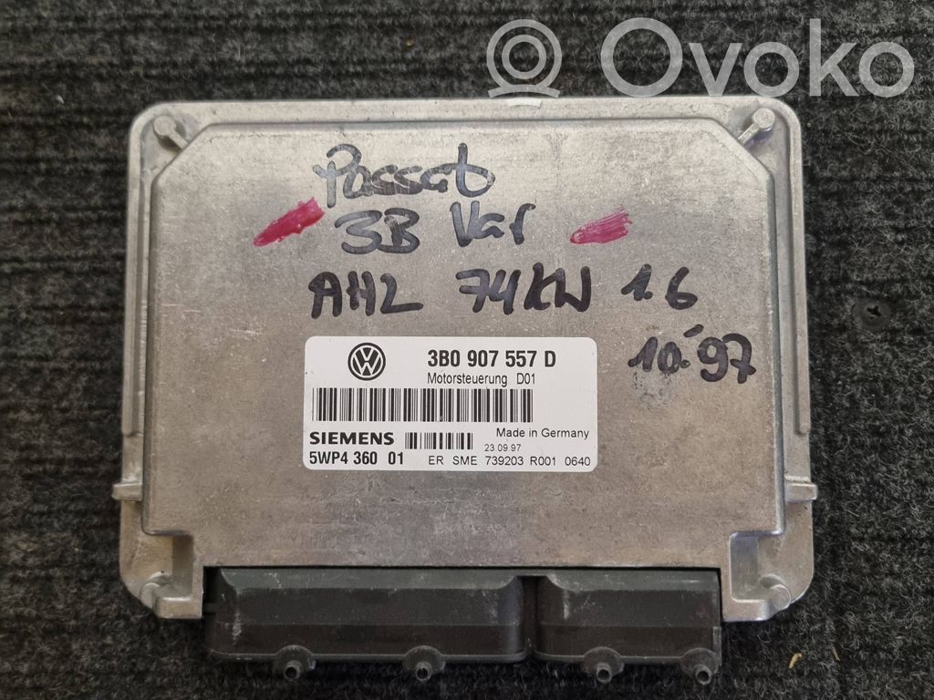 Volkswagen PASSAT B5 Engine control unit/module 