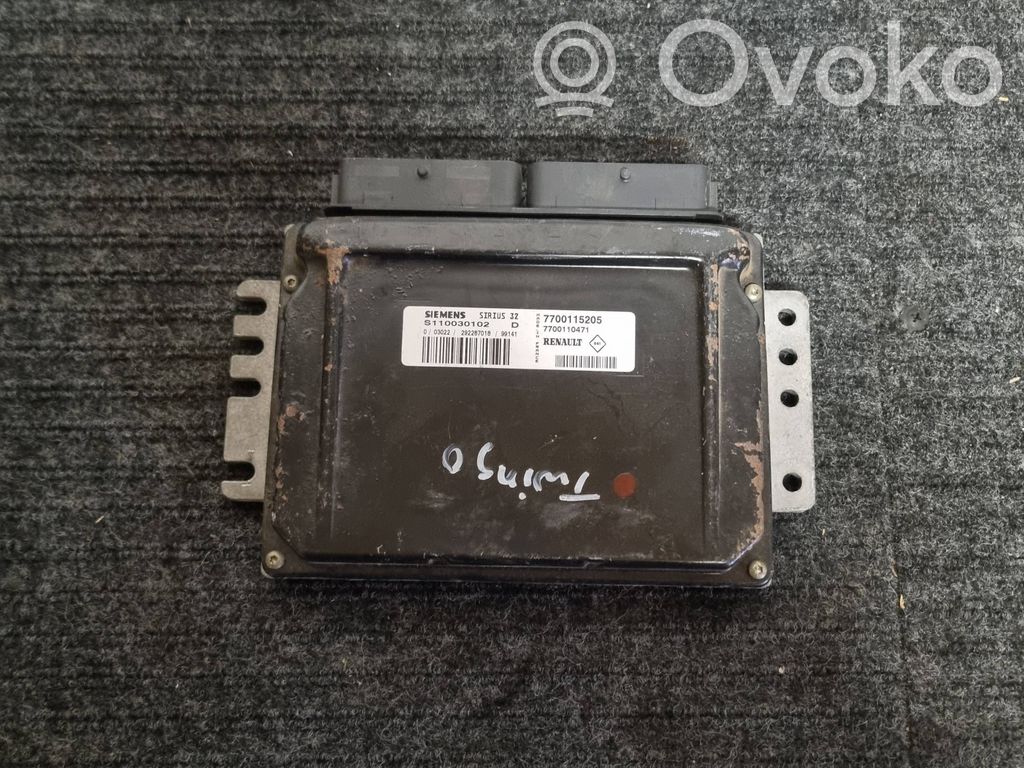 Engine control unit/module   7700115205,7700110471,S110030102