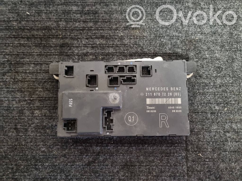 Mercedes-Benz E W211 Door control unit/module 