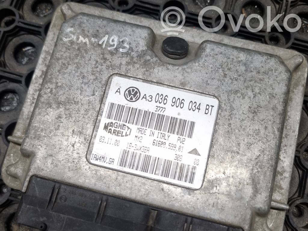 ABS control unit/module   036906034BT,1B3WX3BA,6160059901