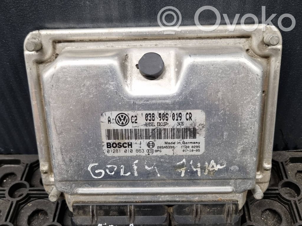 Volkswagen Golf IV Engine control unit/module 
