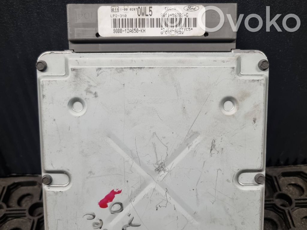 Engine control unit/module   8A111888SG,98BB12A650KH,DJFYC4XB1YC5