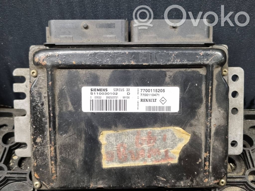 Renault Twingo I Engine control unit/module 