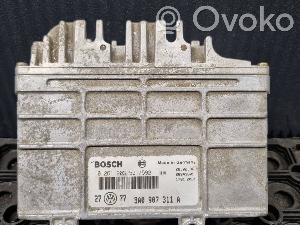 Skoda Fabia Mk2 (5J) Engine control unit/module 