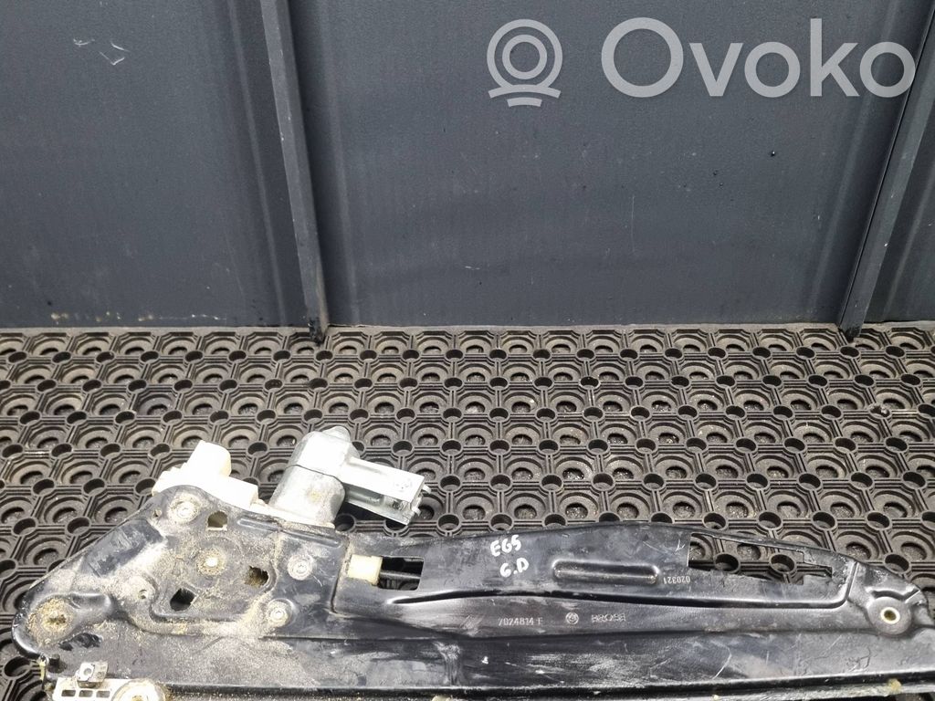 BMW 7 E65 E66 Regulador de puerta trasera con motor 