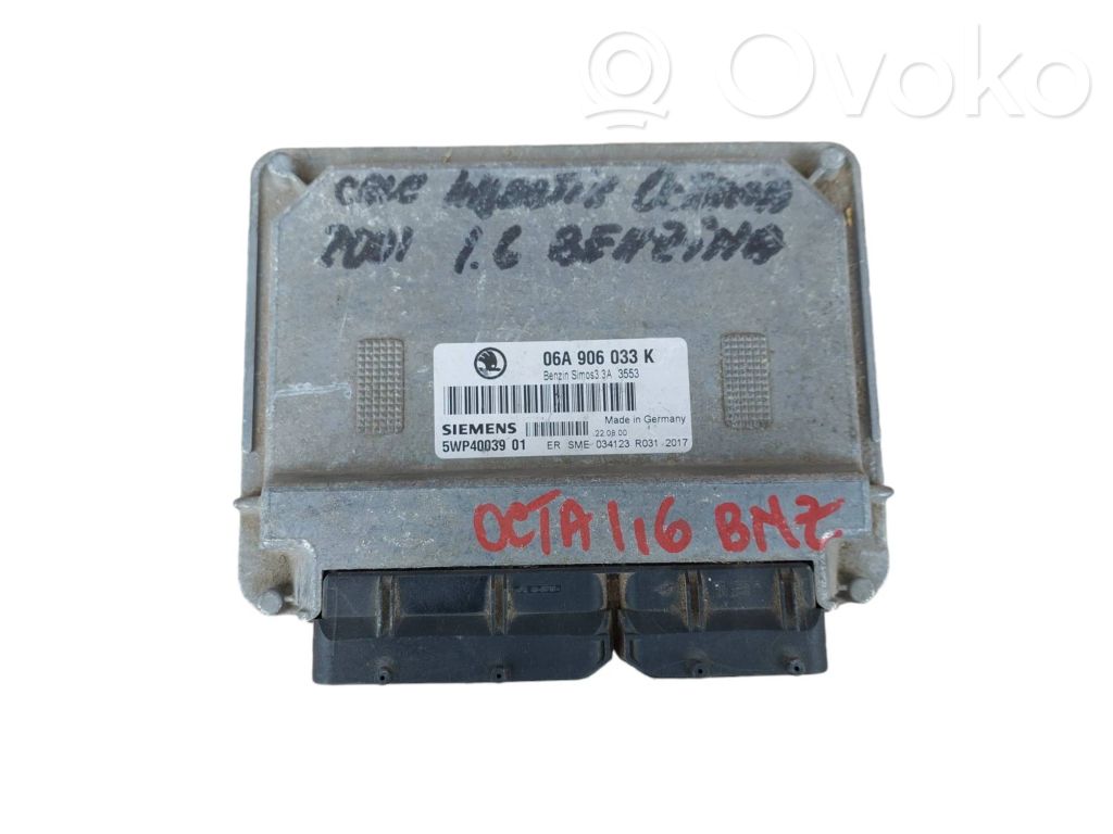 Skoda Octavia Mk1 (1U) Unidad de control/módulo ECU del motor 