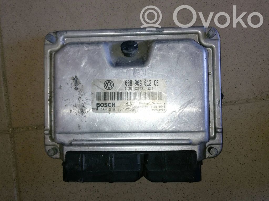 Skoda Fabia Mk1 (6Y) Engine control unit/module 