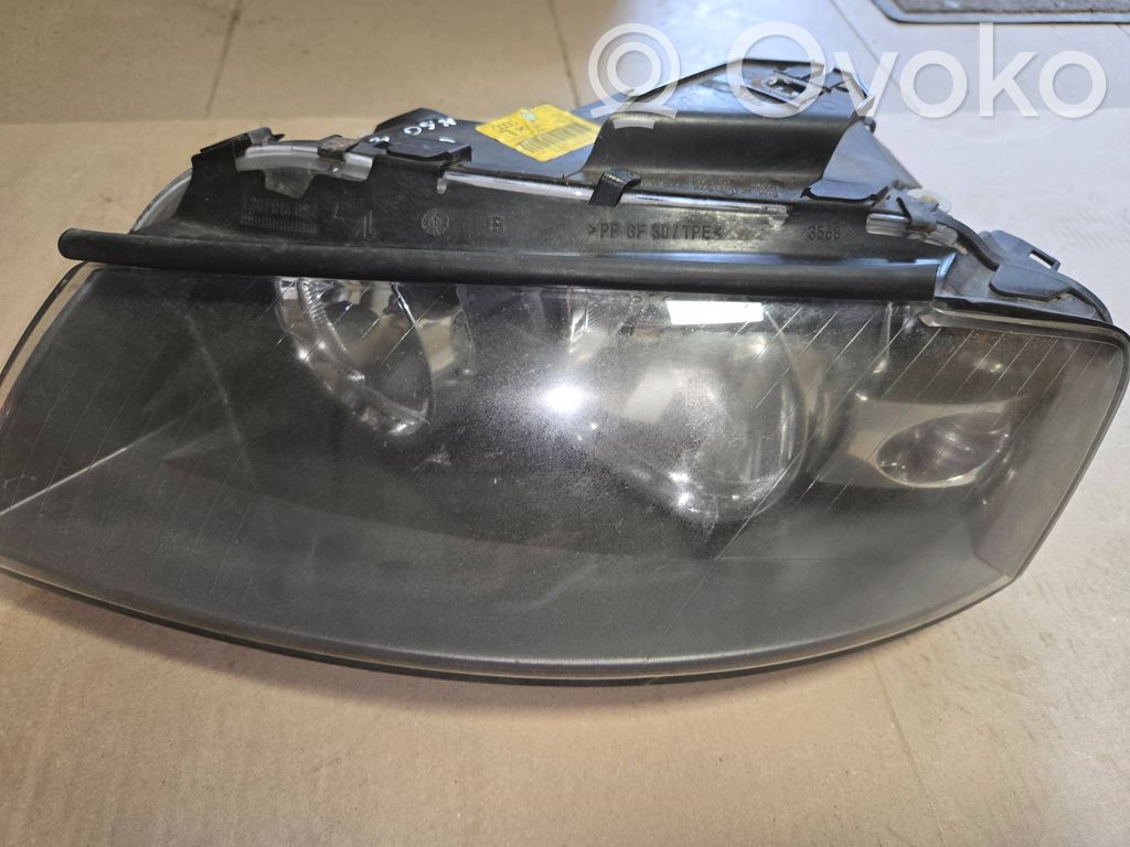 Audi A3 S3 8P Phare frontale 