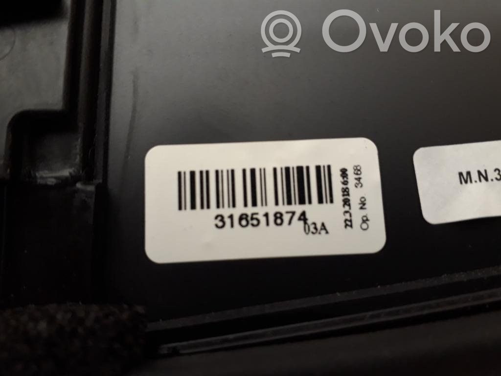 Volvo XC90 Dreiecksfenster Dreiecksscheibe Tür hinten