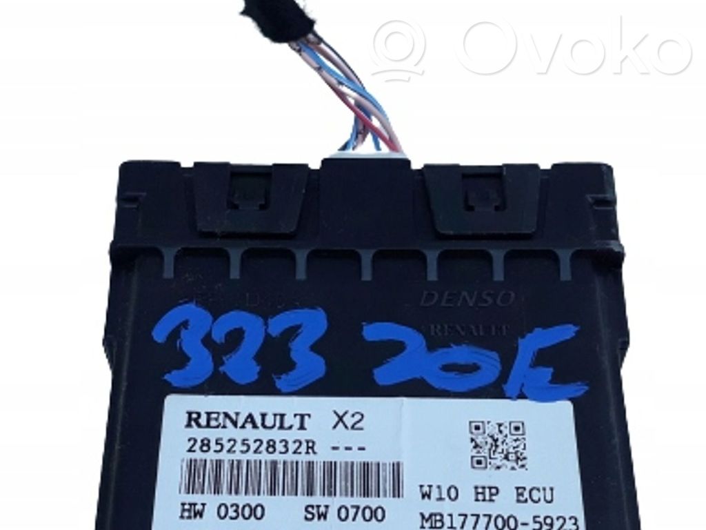 Renault Zoe Air conditioning/heating control unit 