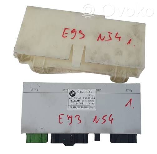 BMW 3 E92 E93 Climate control unit 