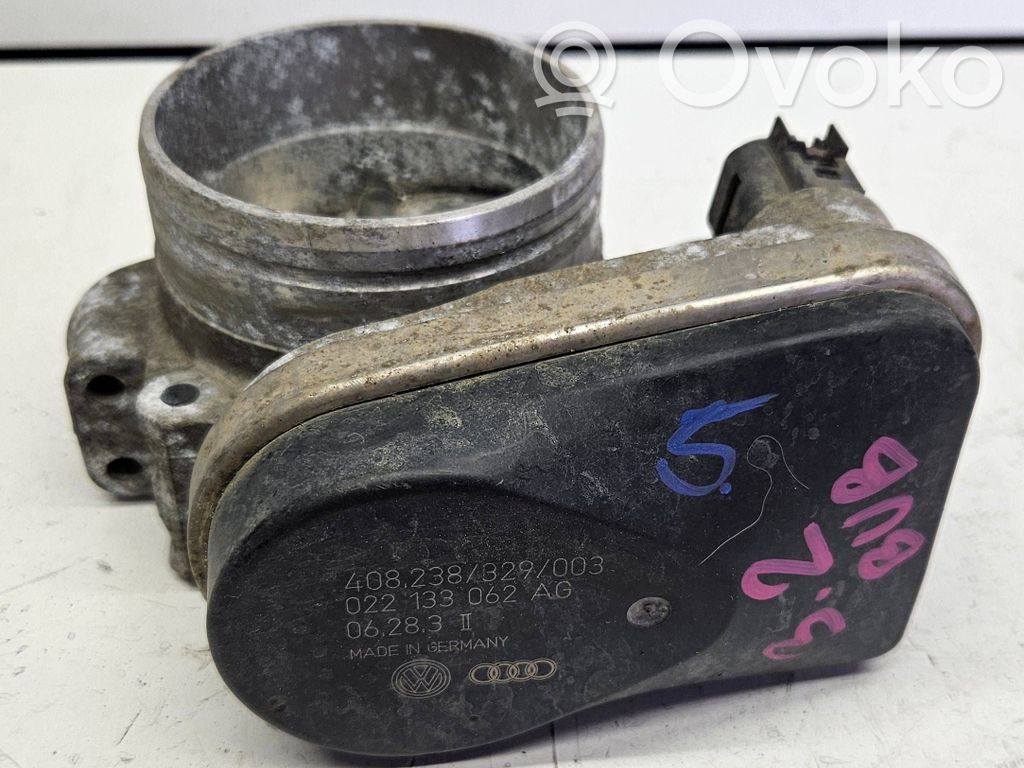 Audi A3 S3 8P Kaasuttimen ilmaläppärunko 