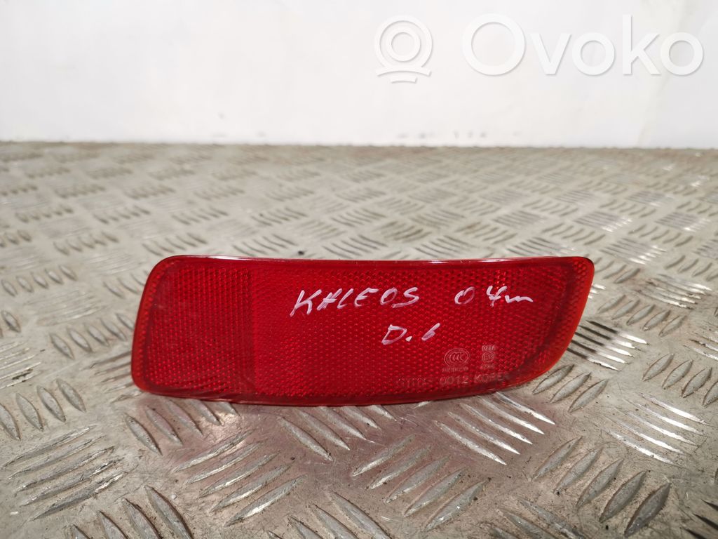 Renault Koleos I Rear tail light reflector 