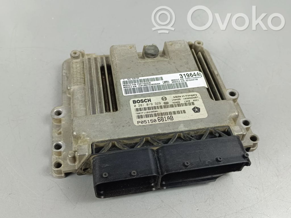 Jeep Cherokee Engine control unit/module 