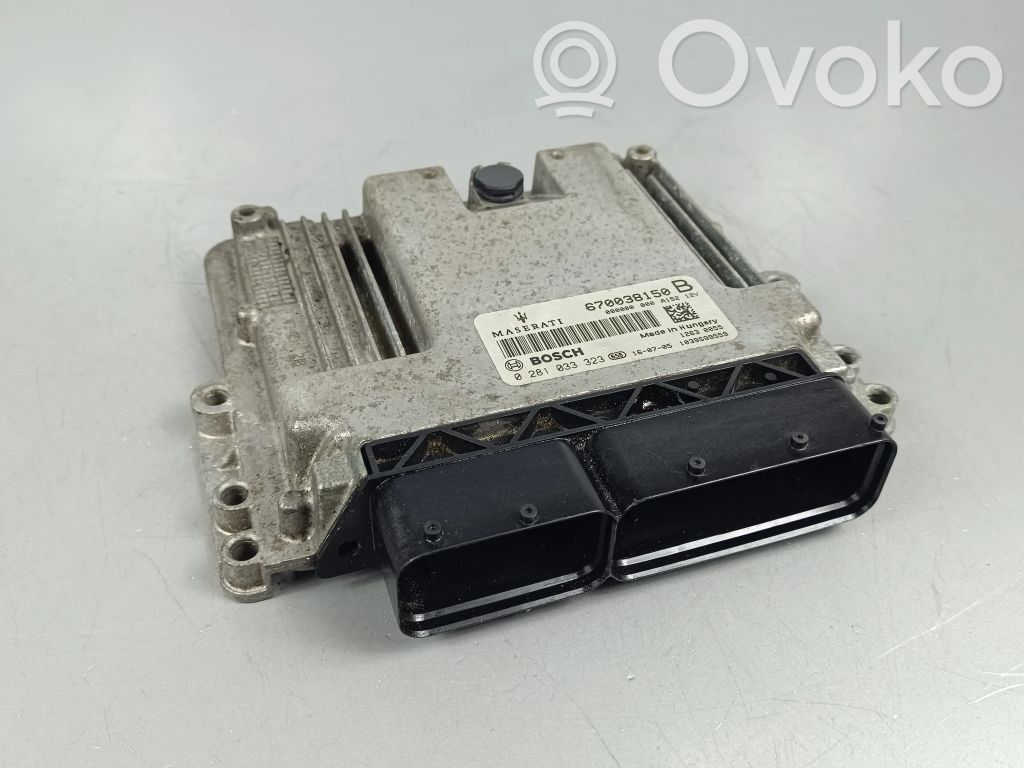 Maserati Quattroporte Engine control unit/module 