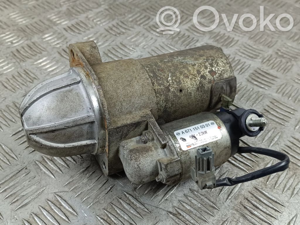 Motor de arranque   A6711510301
