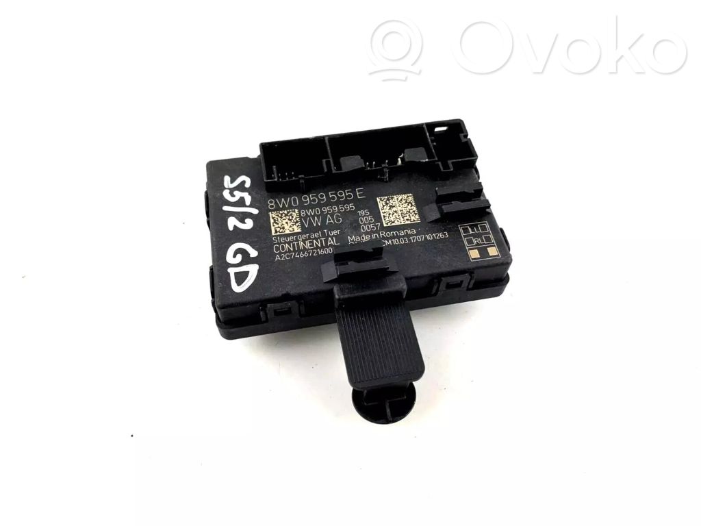 Audi A4 S4 B9 Door control unit/module 