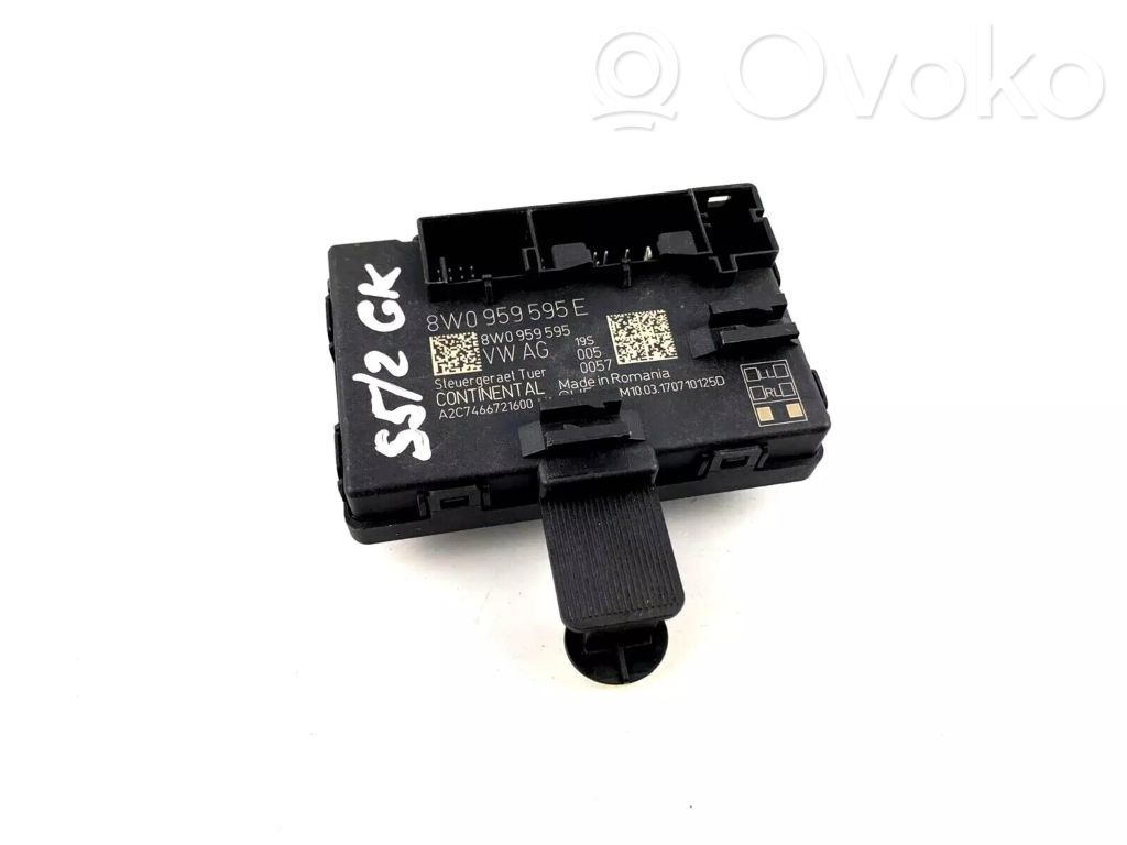 Audi A4 S4 B9 Door control unit/module 