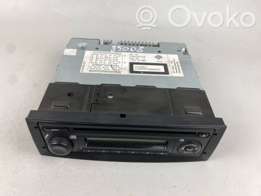Fiat Doblo Radio / CD/DVD atskaņotājs / navigācija 
