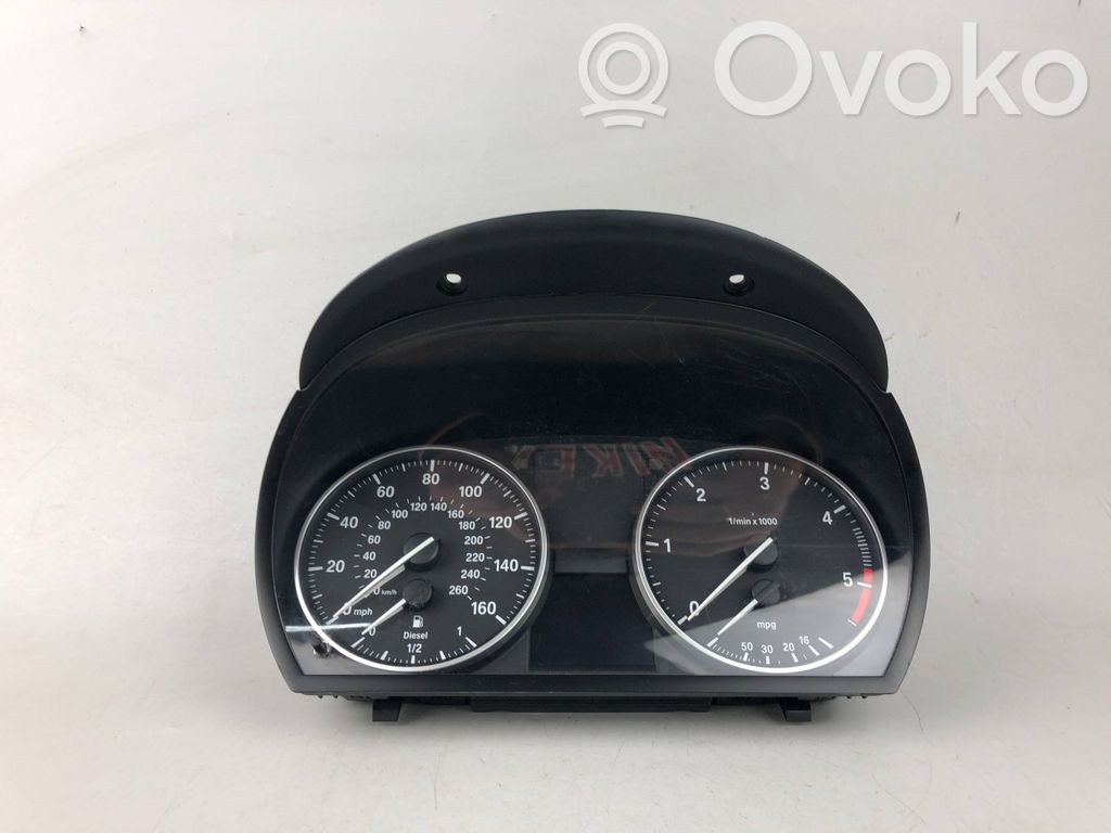 BMW 3 E90 E91 Speedometer (instrument cluster) 