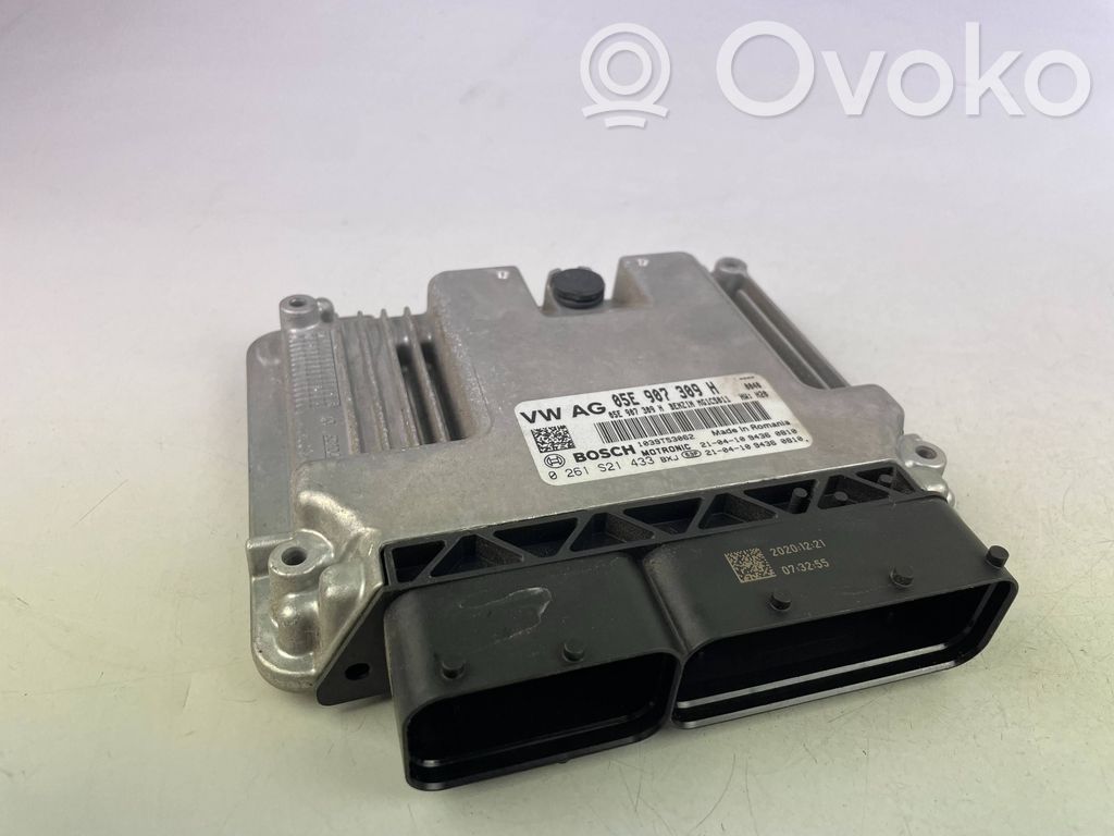 Engine control unit/module   05E907309H,0261S21433